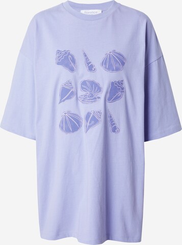 florence by mills exclusive for ABOUT YOU Shirts 'Summer Rain' i lilla: forside