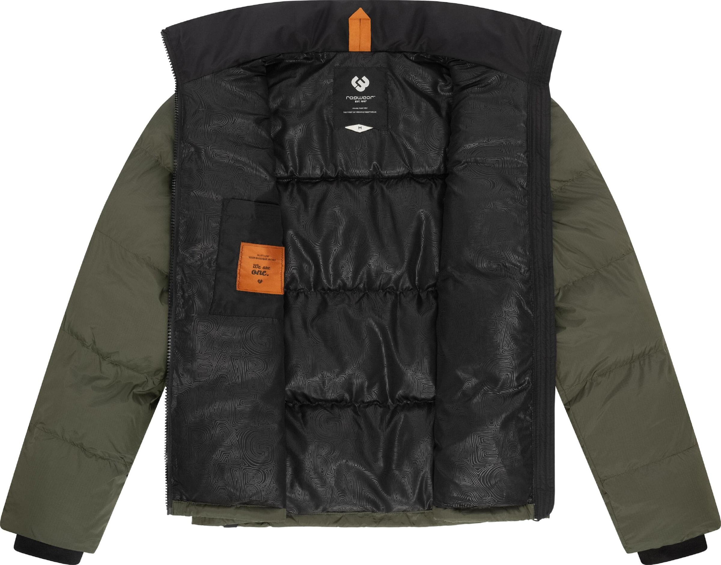 Veste d’hiver &#x27;Stafen&#x27; Ragwear en vert