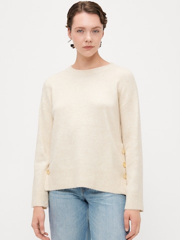 Only Tall Sweater 'ONLRENE' in Beige: front