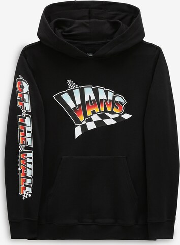 VANS Sweatshirt 'Hole Shot' in Zwart: voorkant