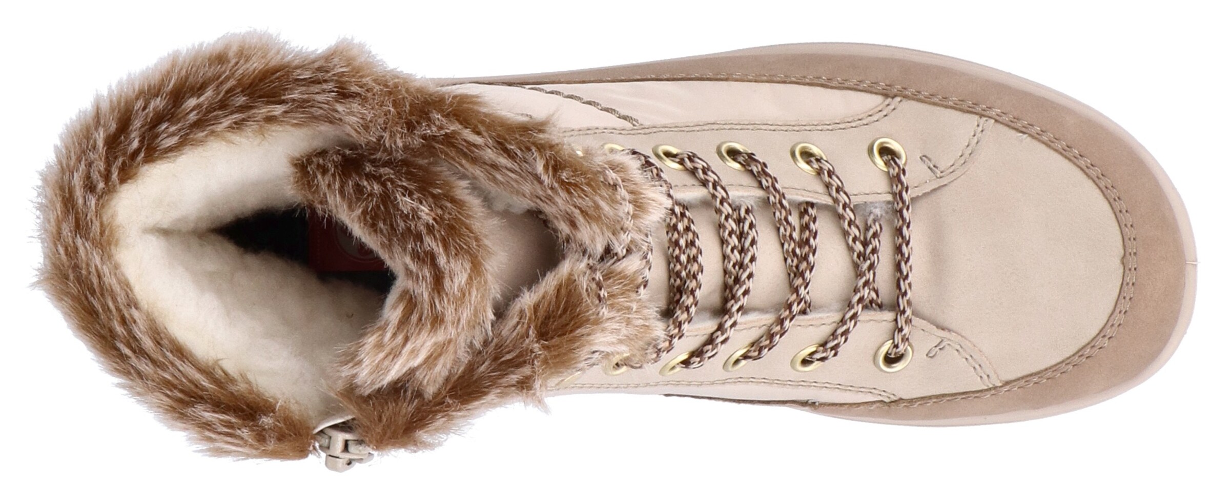 Rieker Snow Boots in Beige