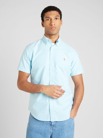 Polo Ralph Lauren Regular fit Πουκάμισο σε μπλε: μπροστά