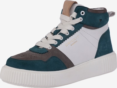 Crickit Sneaker 'NEA' in braun / smaragd / weiß, Produktansicht