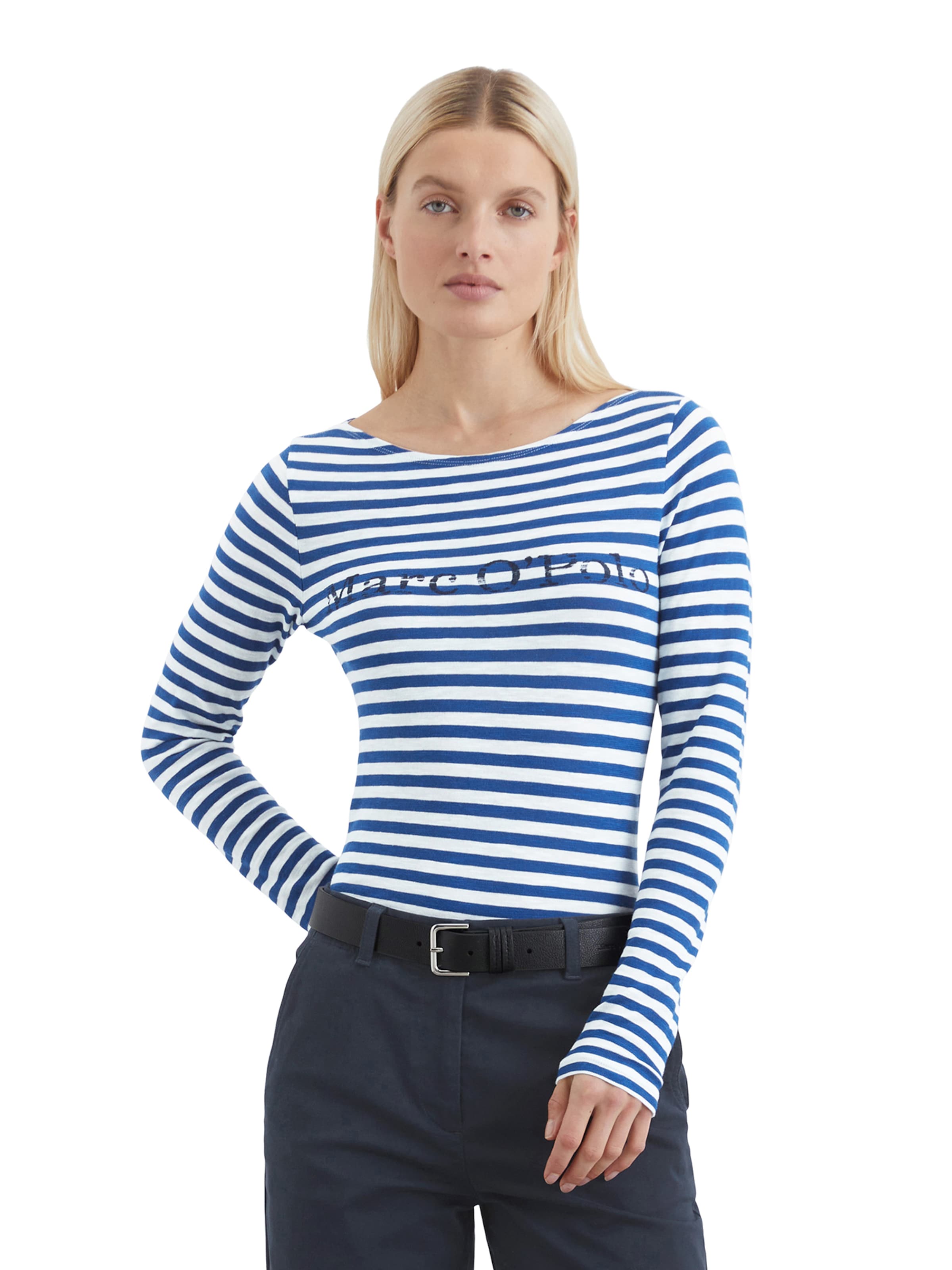 Marc O'Polo - Camisa em azul: frente