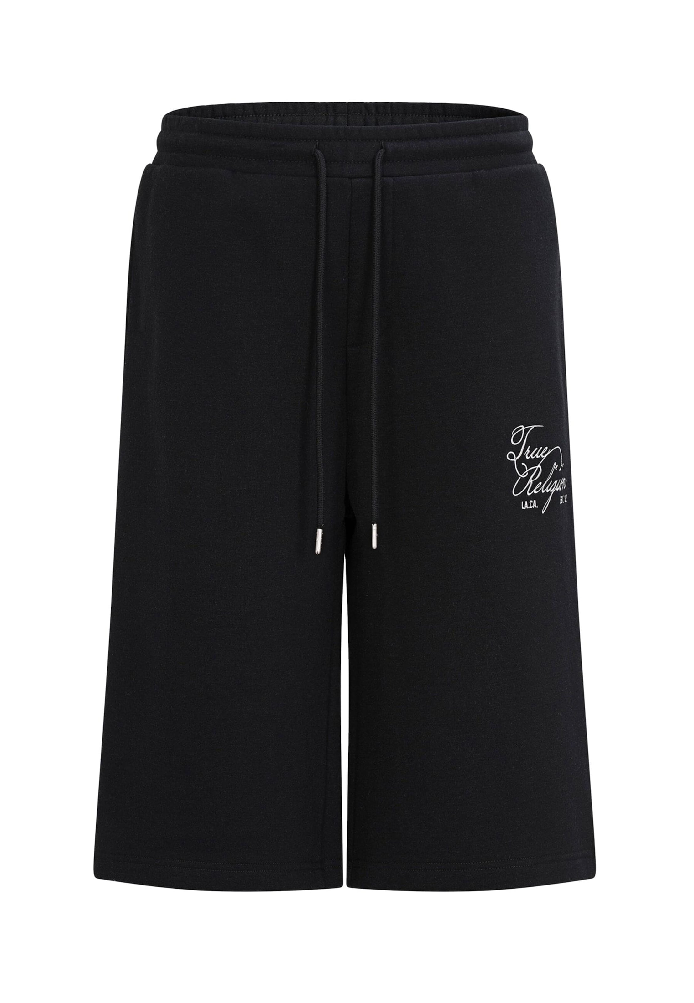 regular Pantaloni di True Religion in nero: frontale