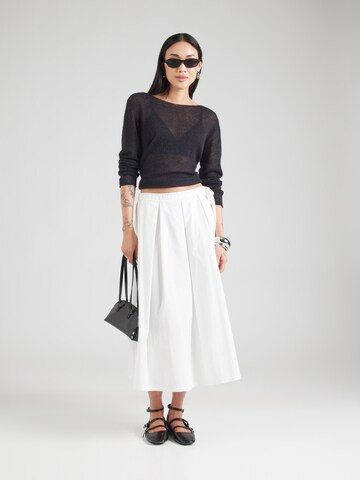 Weekend Max Mara Пола 'FOLK' в бяло