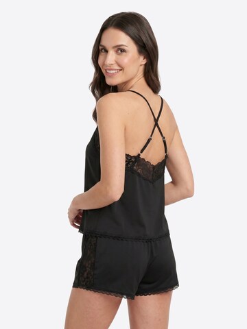 Vivisence Short Pajama Set '2079' in Black
