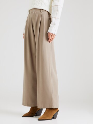 GAP Wide Leg Hose '365' in Braun: Vorderseite