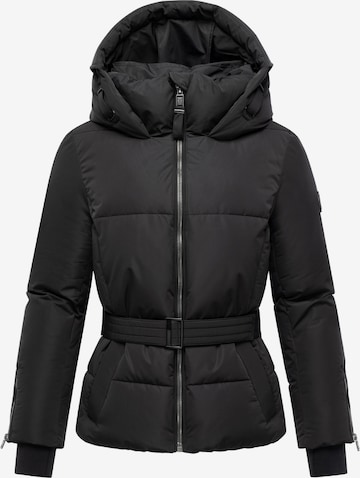 Geacă de iarnă 'Aleyna 16' de la MARIKOO pe negru: față
