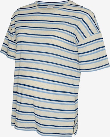 smėlio MAMALICIOUS Marškinėliai 'MLNara Vita': priekis