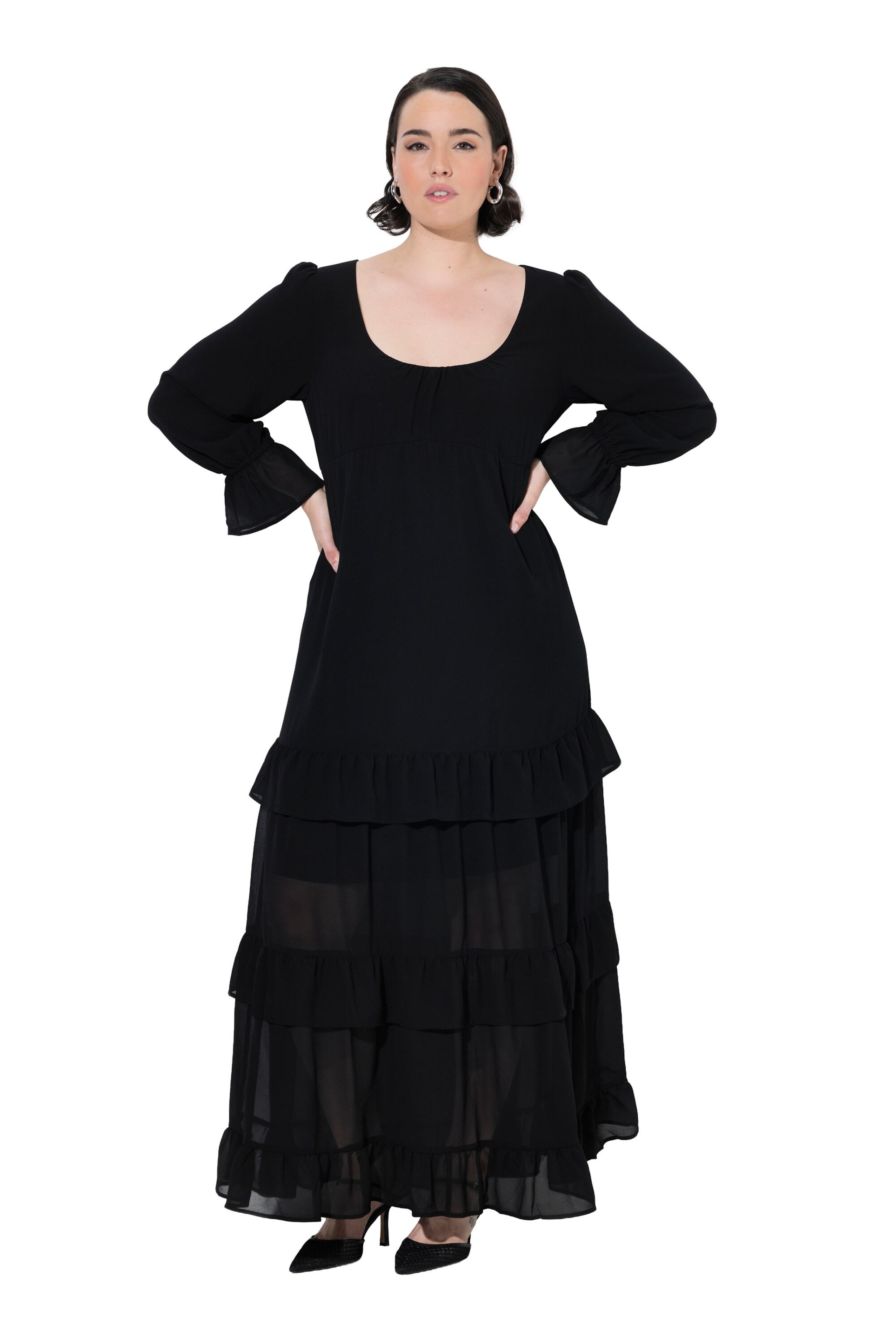 Ulla Popken Evening dress in Black: front