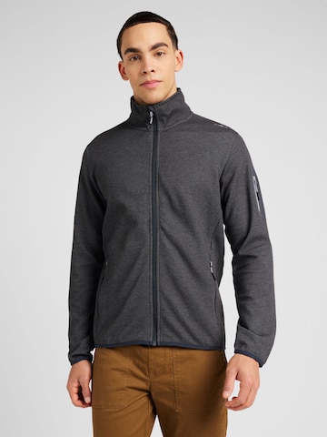 CMP Athletic fleece jacket in Black: front