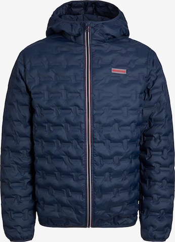 Veste mi-saison 'OZZY' JACK & JONES en bleu : devant