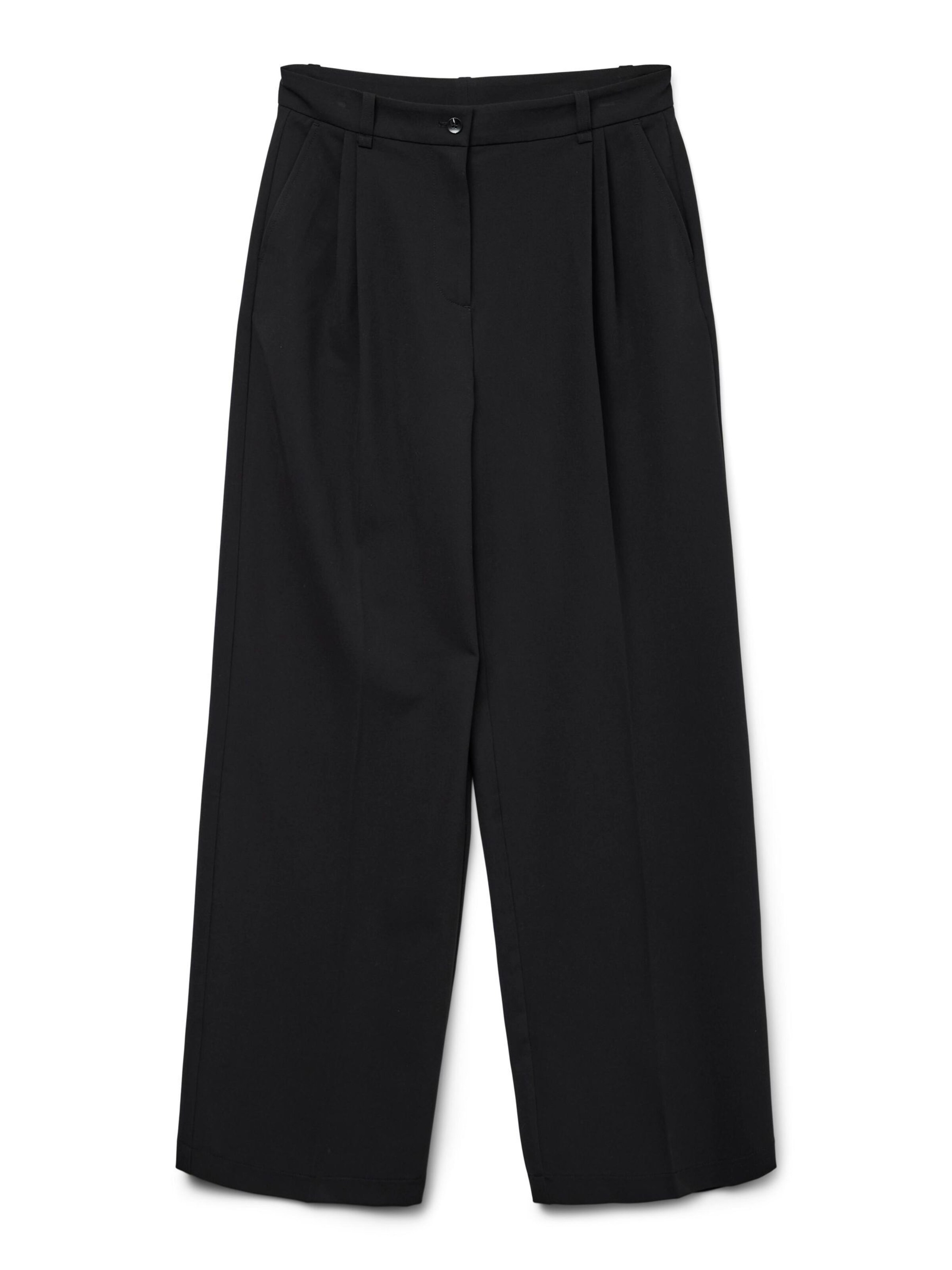 VERO MODA Regular Pants 'VMPassi' in Black: front