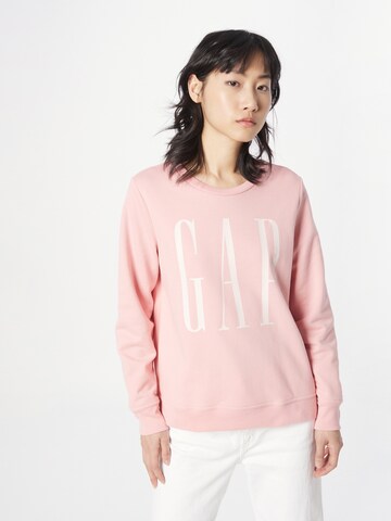 Sweat-shirt GAP en rose : devant