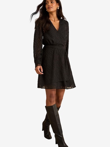 Abito di love & roses in nero: frontale