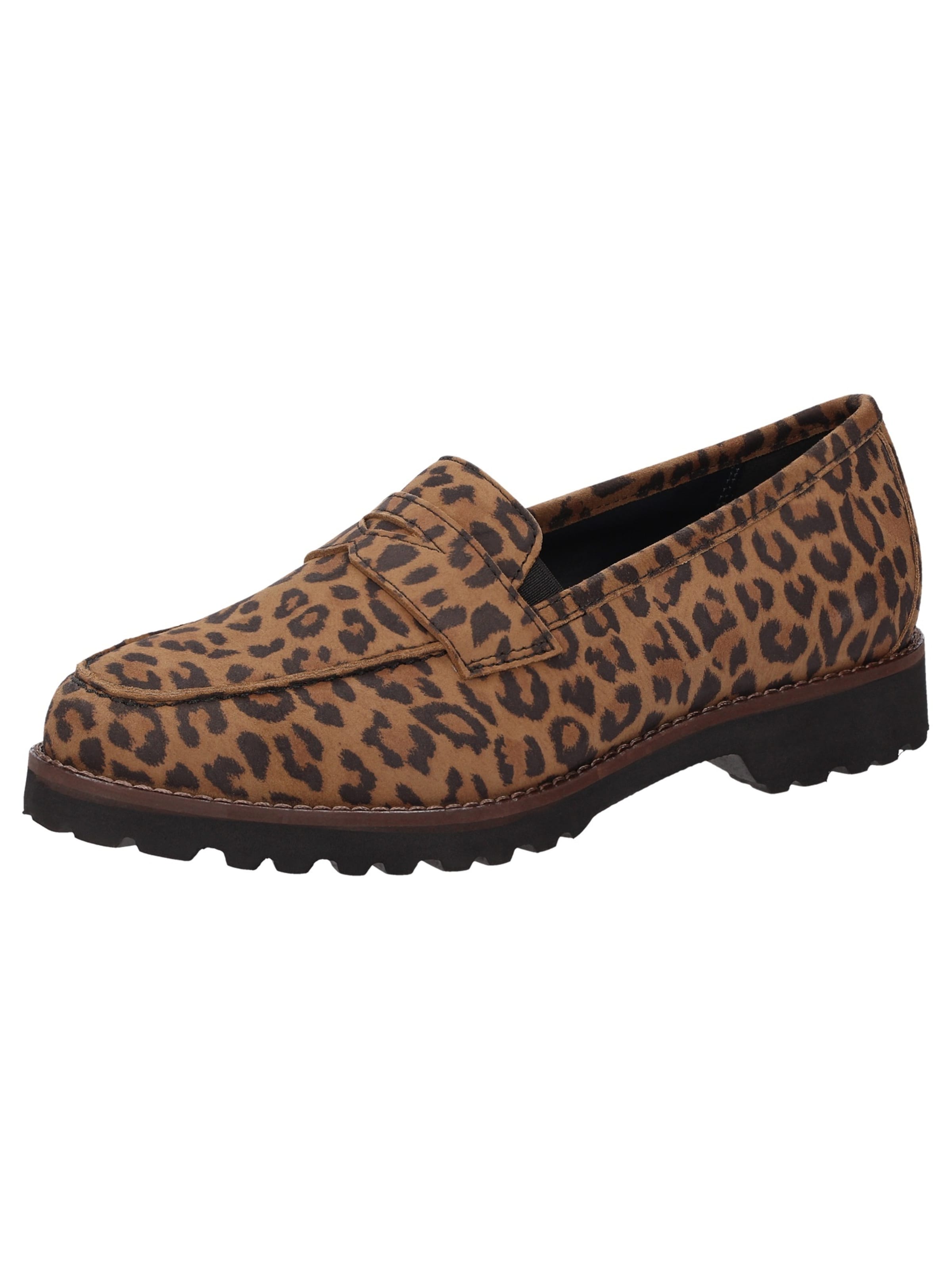 SIOUX Slip-ons ' Meredith-709-H ' in Brown: front