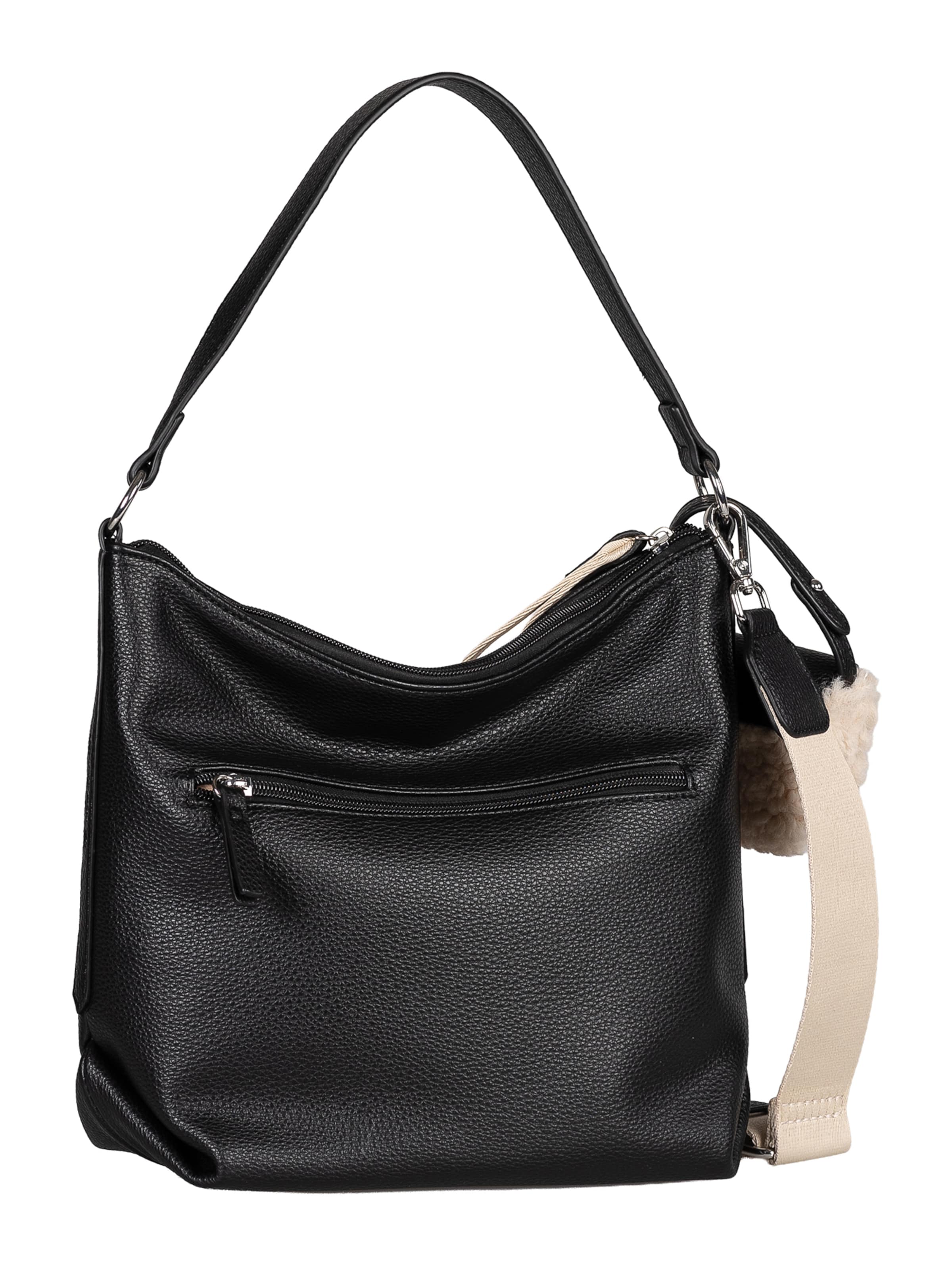 TOM TAILOR - Bolso de mano en negro