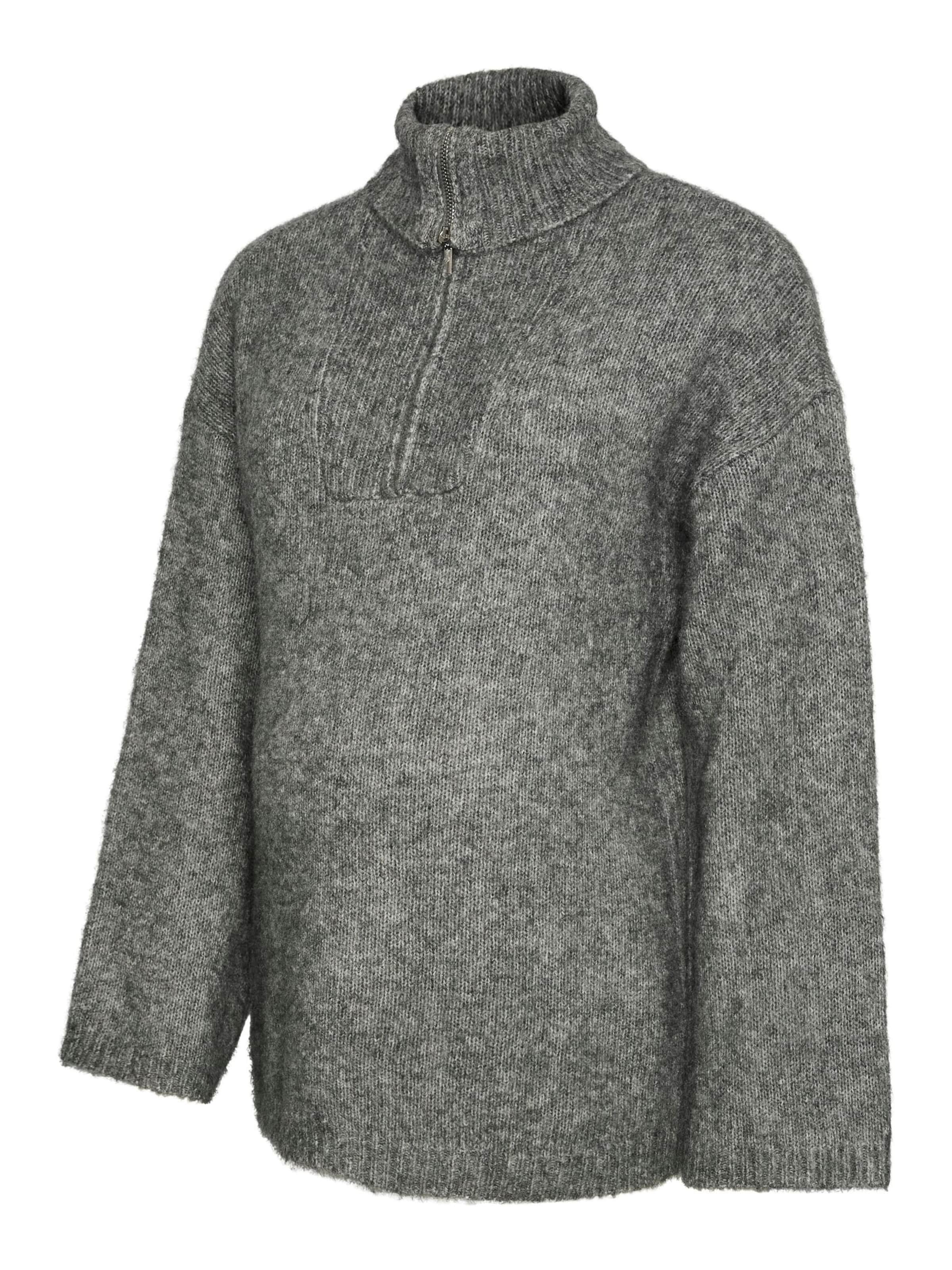 Vero Moda Maternity - Jersey en gris: frente