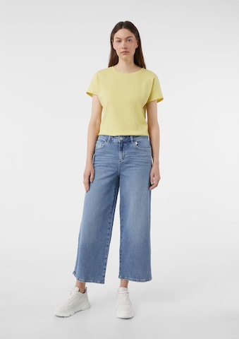 Wide leg Jeans 'Alva' di comma casual identity in blu: frontale