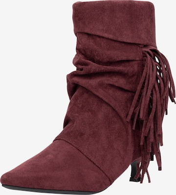 Salinyang Støvletter i rød: forside