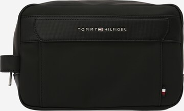 Portfard de la TOMMY HILFIGER pe negru: față