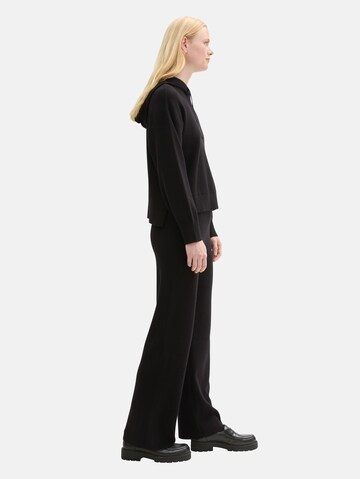 TOM TAILOR DENIM Loosefit Hose in Schwarz