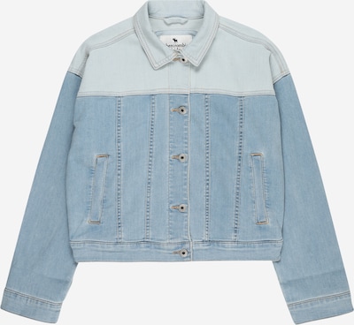 Abercrombie & Fitch Prechodná bunda - modrá denim / svetlomodrá, Produkt