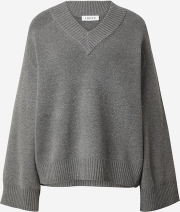 EDITED Pulover 'Solveig' | siva barva: sprednja stran