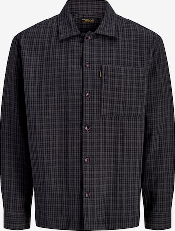JACK & JONES Hemd 'Blucaleb' in Schwarz: Vorderseite