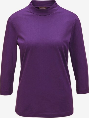 T-shirt Goldner en violet : devant