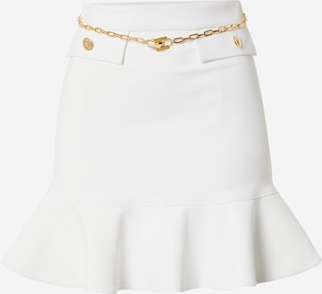 Elisabetta Franchi Rok in Wit: voorkant