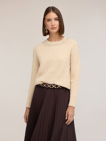 MOTIVI - Jersey en beige