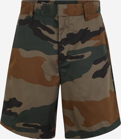 DIESEL Shorts 'BERTI' in nachtblau / karamell / cappuccino / tanne, Produktansicht