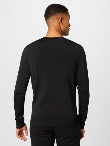 HUGO Red Sweater 'San Cesar' in Black