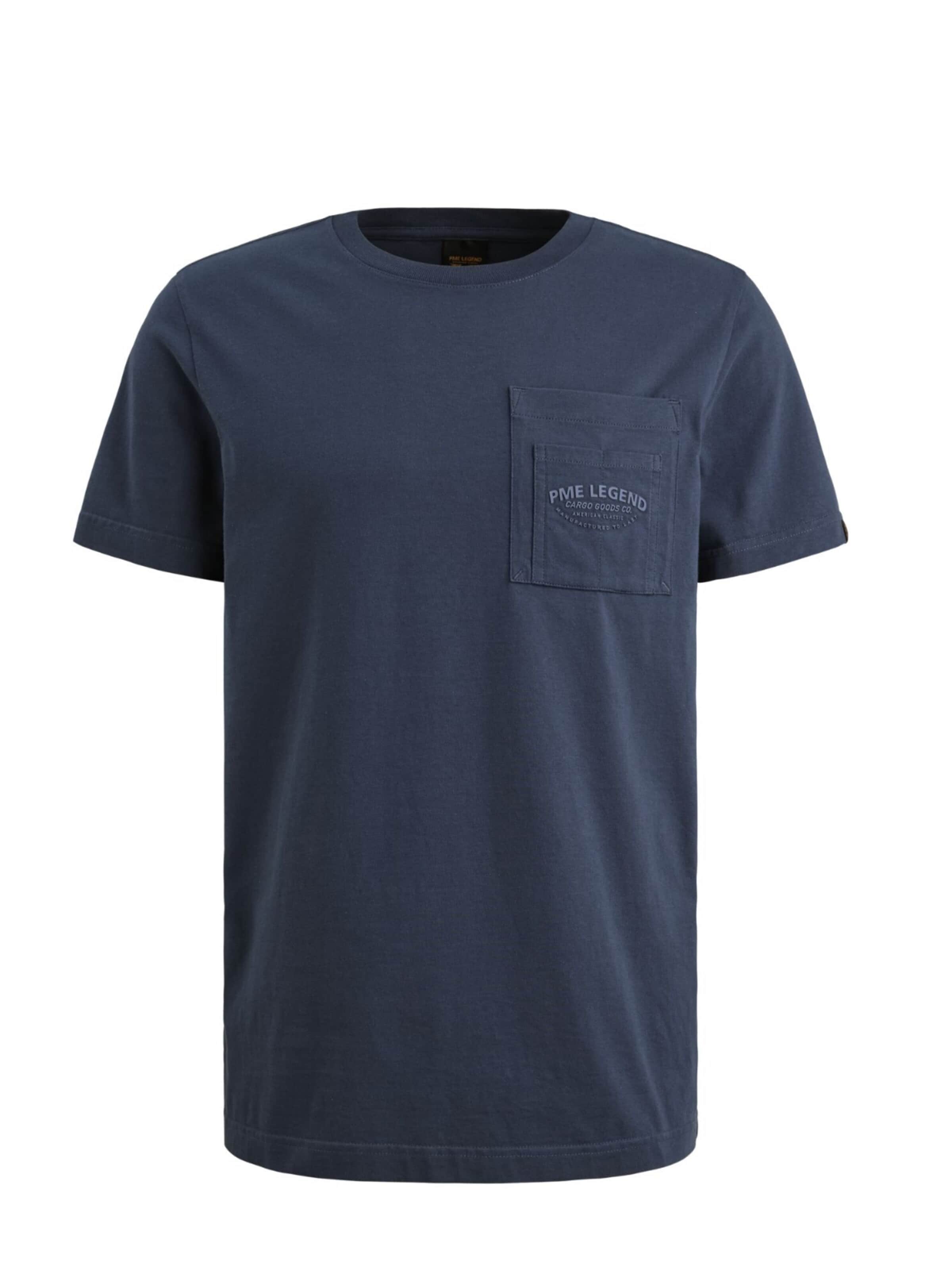 Pme-Legend Shirt in Blauw: voorkant