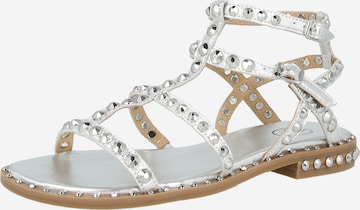 ASH Босоножки с ремешком 'PRECIOUS08' в Серебристый: спереди