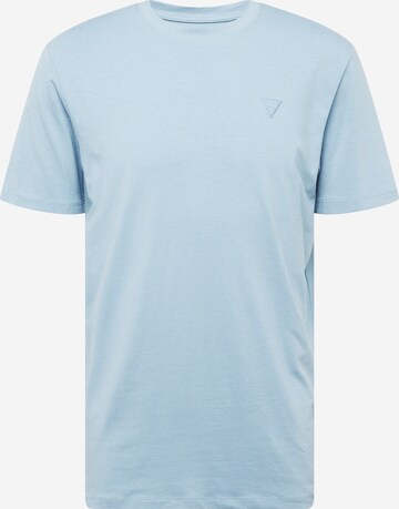 T-Shirt 'Hedley' GUESS en bleu : devant