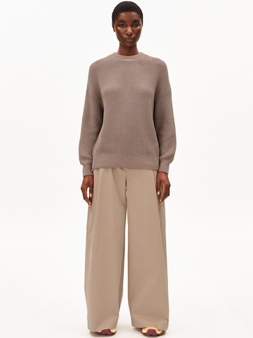 ARMEDANGELS Strickpullover VANISÉ in Braun