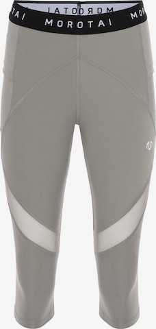 MOROTAI Regular Workout Pants 'Performance' in Grey: front