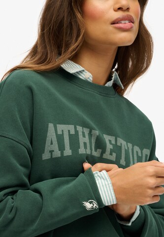 Sweat-shirt Superdry & Co en vert