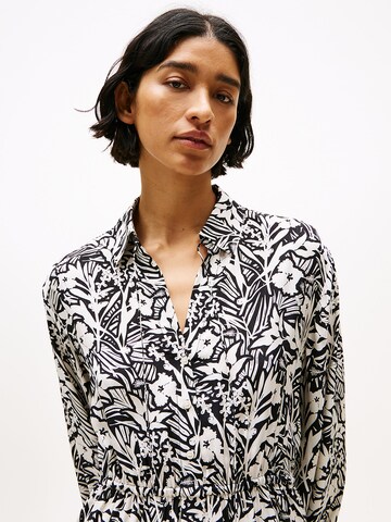 Robe-chemise 'Jacquard' TOMMY HILFIGER en noir