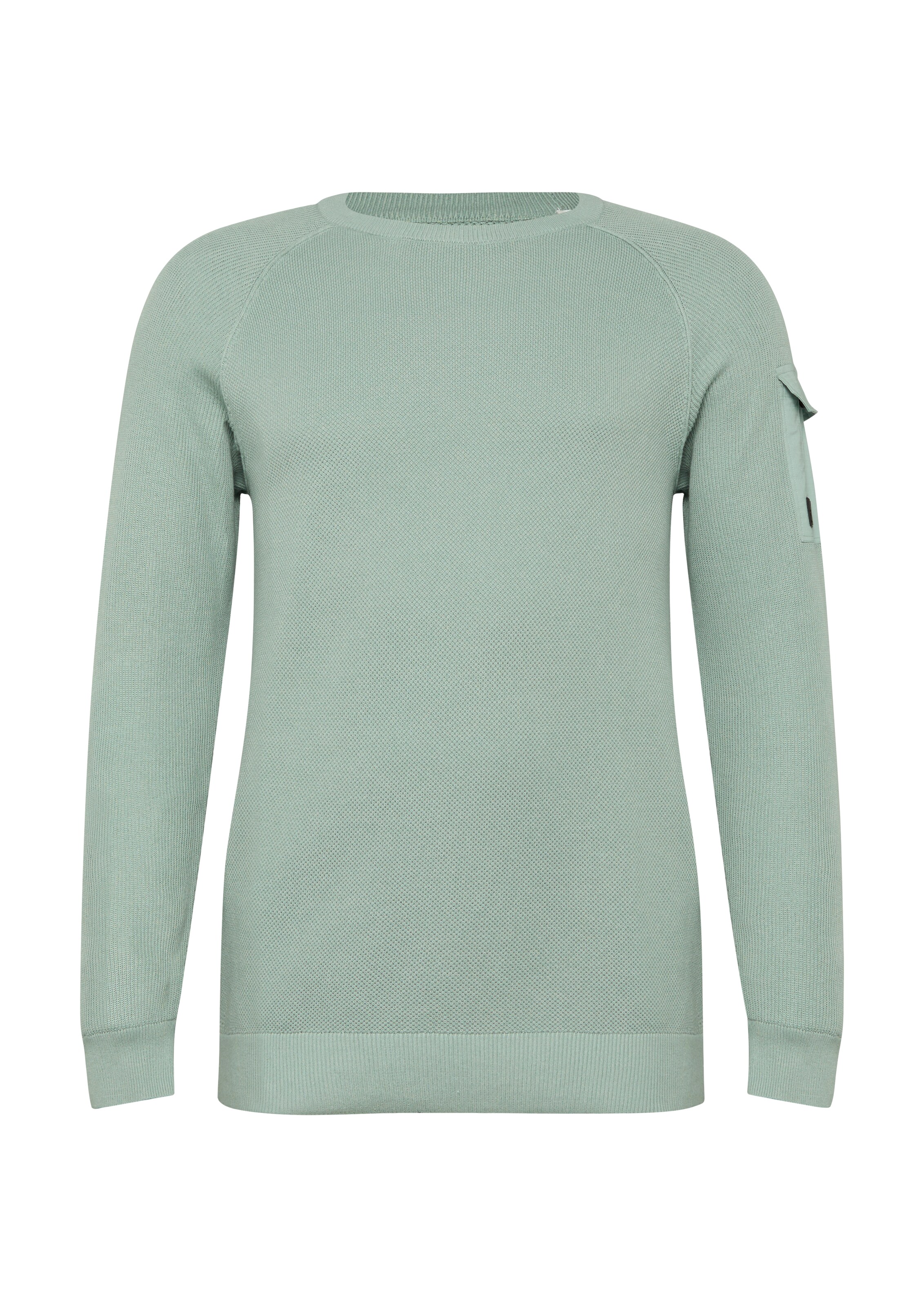 s.Oliver Men Big Sizes Pullover in Grün: Vorderseite