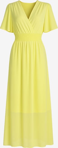Robe Elara en jaune : devant