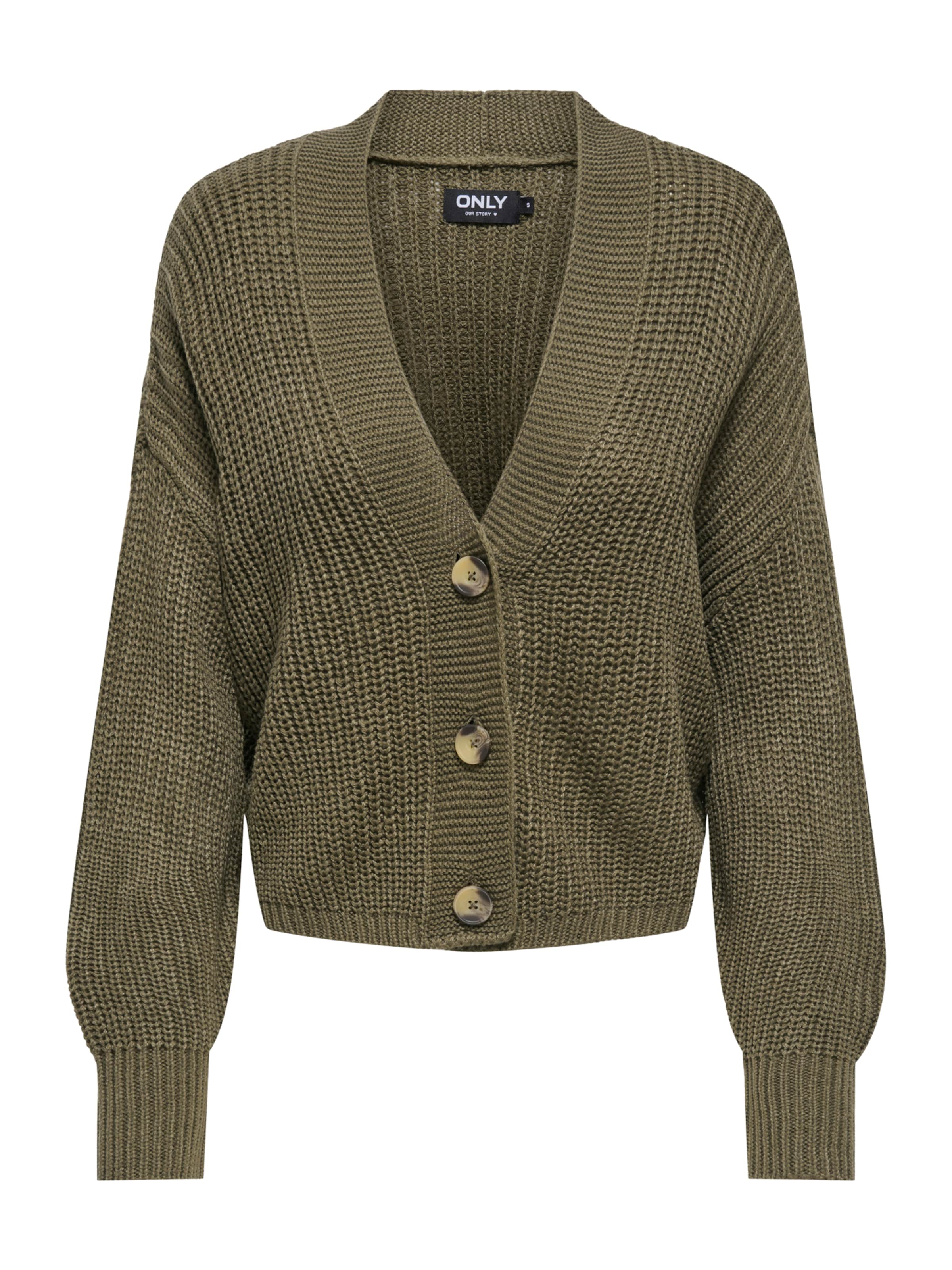 ONLY Knit Cardigan 'ONLCarol' in M in Chocolate, Item view