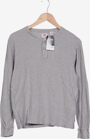 LEVI'S ® Langarmshirt M in Grau: Vorderseite