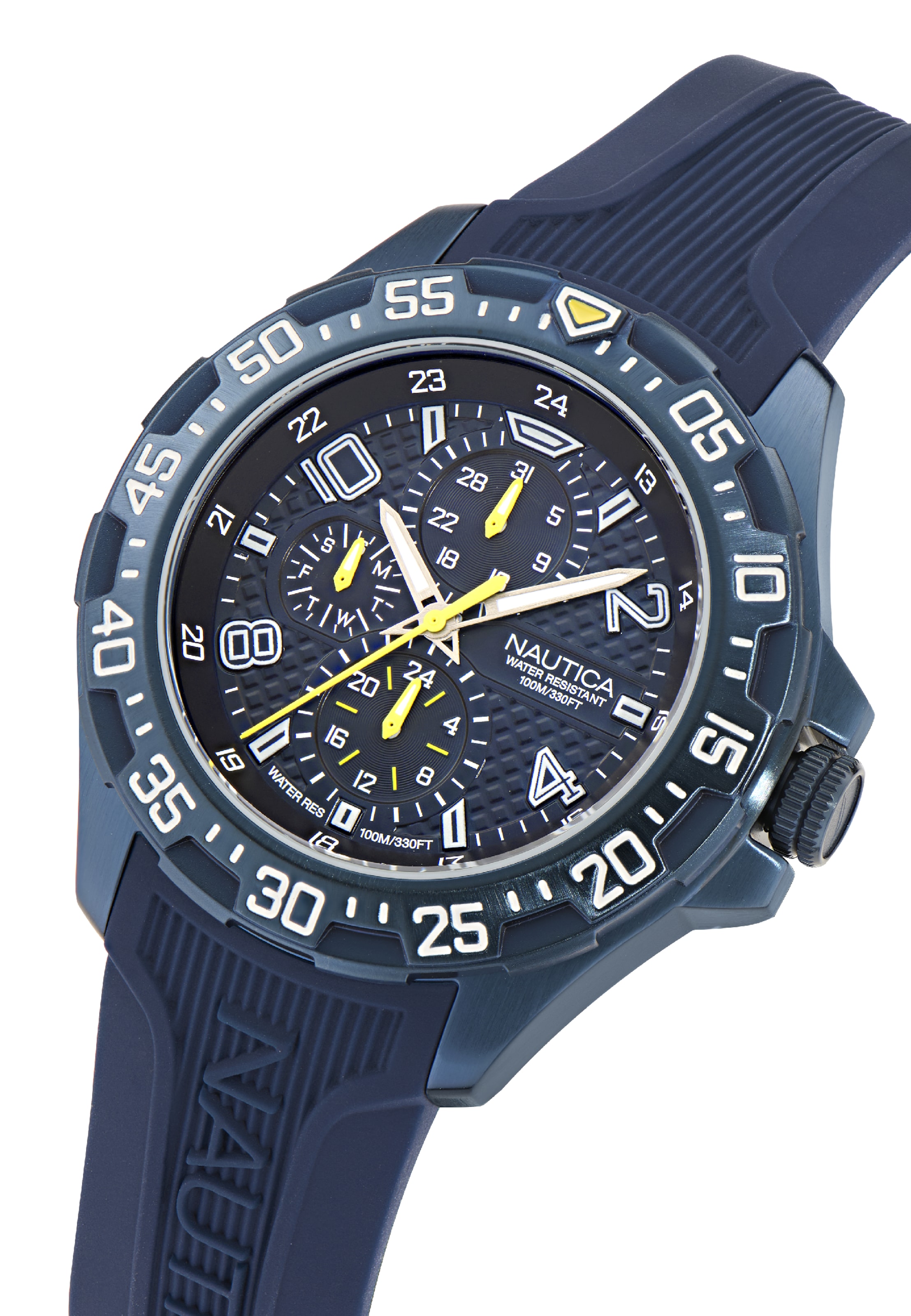 Montre à affichage analogique ' LEEWAY ' NAUTICA en bleu
