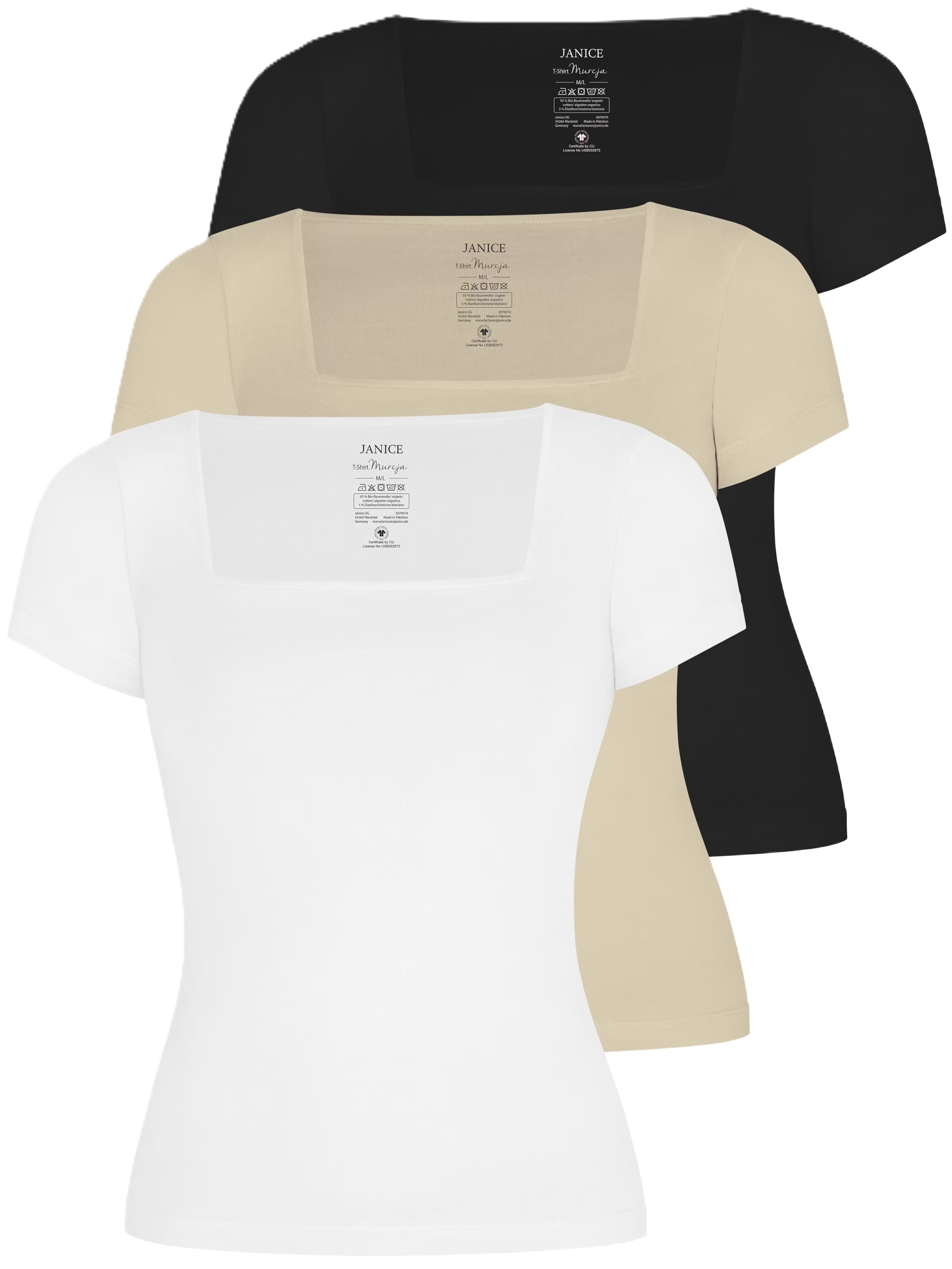 Janice Shirt in Beige: front