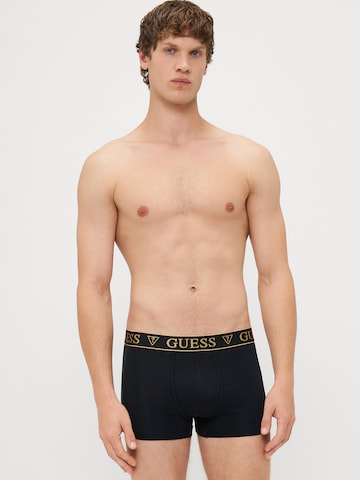 Boxers GUESS en noir : devant