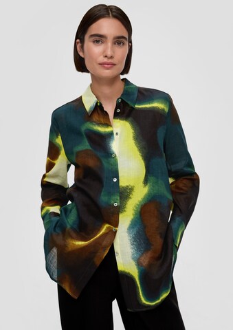 s.Oliver BLACK LABEL Blouse in Mixed colors: front